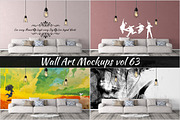 Wall Mockup - Sticker Mockup Vol 63