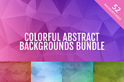 Colorful Abstract Backgrounds Bundle