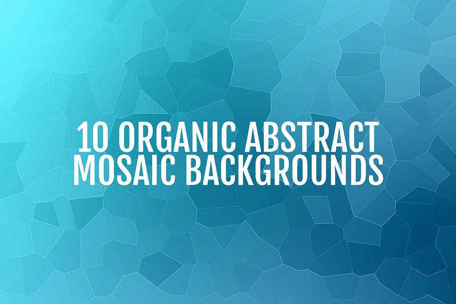 Organic Abstract Mosaic Backgrounds in Textures - product preview 8