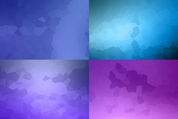 Organic Abstract Mosaic Backgrounds in Textures - product preview 4