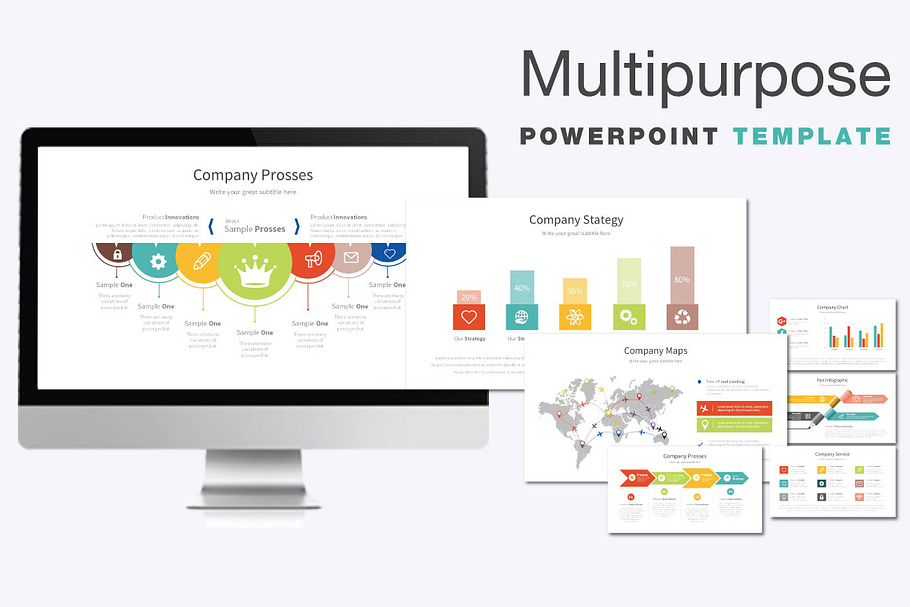 Multipurpose PowerPoint Template in PowerPoint Templates - product preview 8