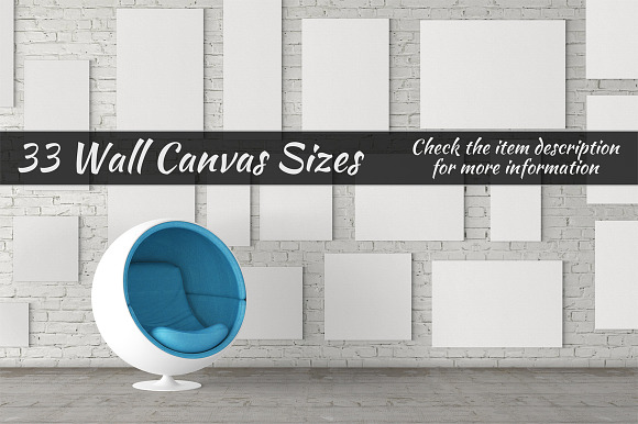 Canvas Mockups Vol 1 in Print Mockups - product preview 1