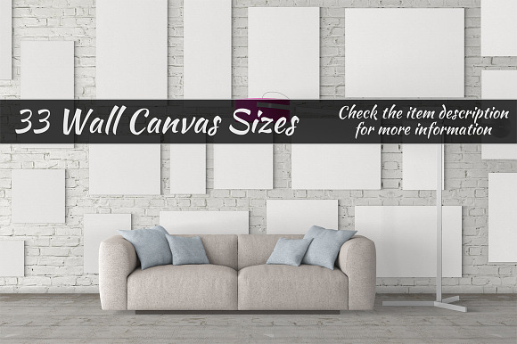 Canvas Mockups Vol 2 in Print Mockups - product preview 3