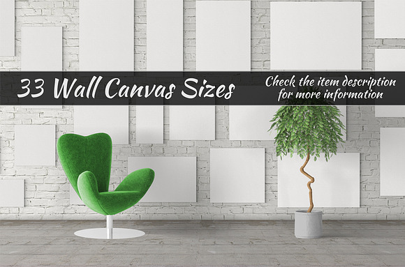 Canvas Mockups Vol 3 in Print Mockups - product preview 3