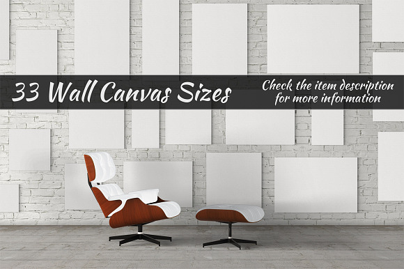 Canvas Mockups Vol 4 in Print Mockups - product preview 3