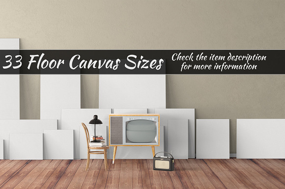 Canvas Mockups Vol 10 in Print Mockups - product preview 1