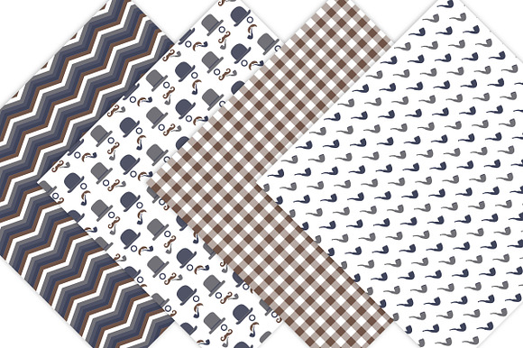 Gentleman Digital Papers in Patterns - product preview 3