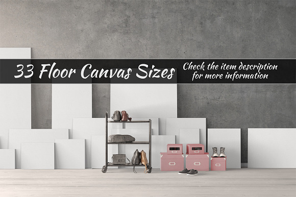 Canvas Mockups Vol 11 in Print Mockups - product preview 2