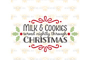 Milk and Cookies Christmas