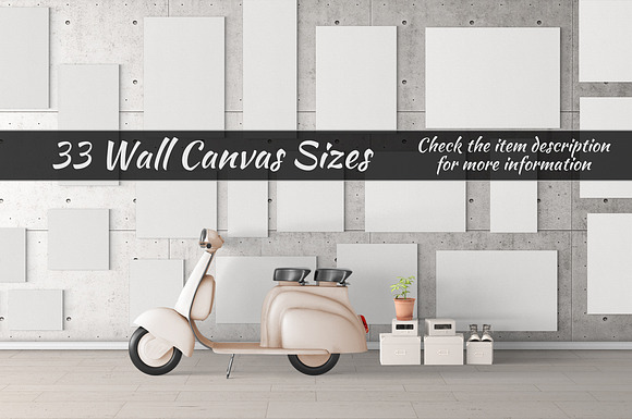 Canvas Mockups Vol 13 in Print Mockups - product preview 2