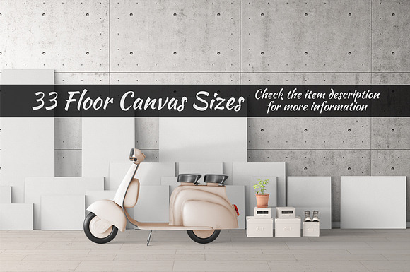 Canvas Mockups Vol 13 in Print Mockups - product preview 3