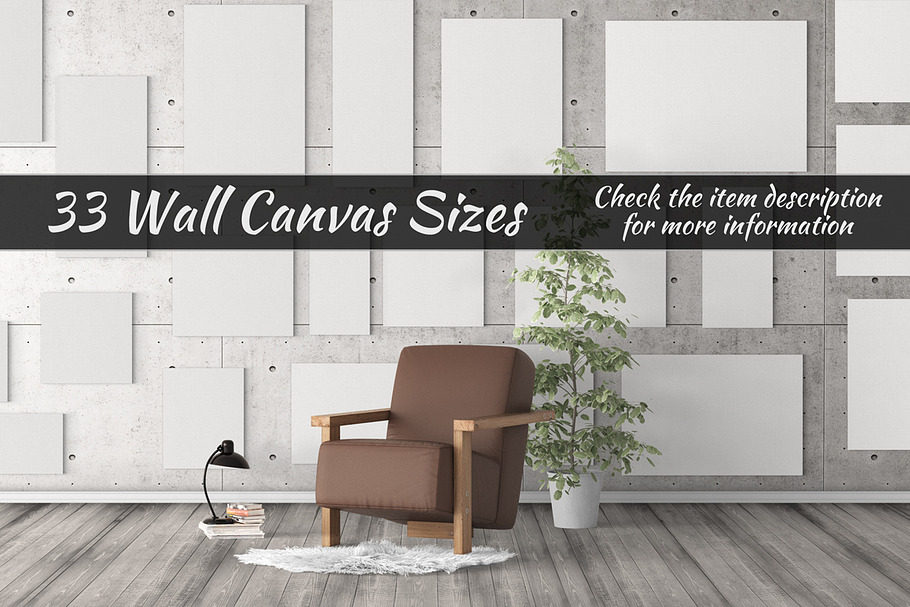 Canvas Mockups Vol 14 in Print Mockups - product preview 8