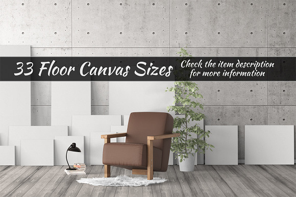 Canvas Mockups Vol 14 in Print Mockups - product preview 2