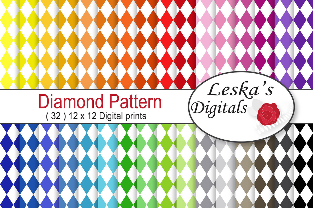 Harlequin Scrapbooking Paper in Patterns - product preview 8