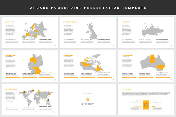 Arcane Powerpoint Presentation in PowerPoint Templates - product preview 10