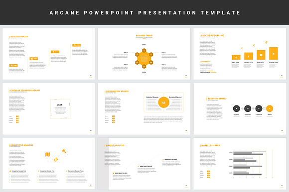 Arcane Powerpoint Presentation in PowerPoint Templates - product preview 11