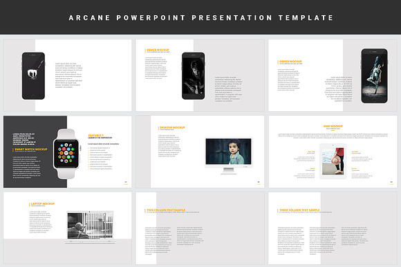 Arcane Powerpoint Presentation in PowerPoint Templates - product preview 12