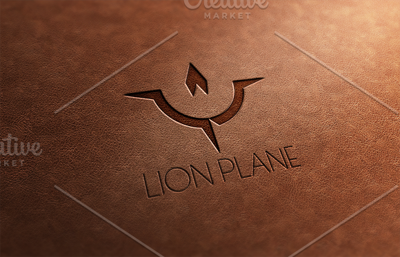 Lion Plane Logo Design in Logo Templates - product preview 1