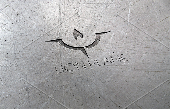 Lion Plane Logo Design in Logo Templates - product preview 4