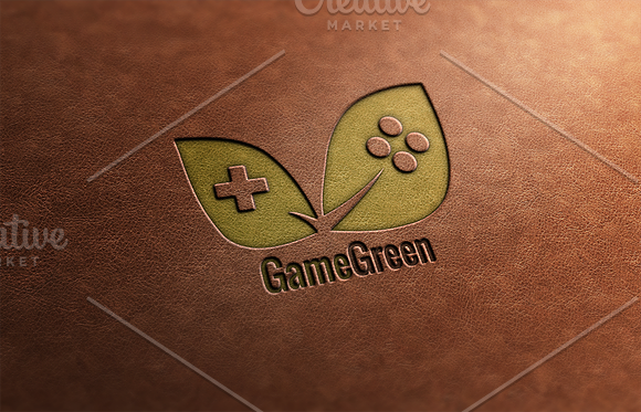 Game Green Logo Design in Logo Templates - product preview 1