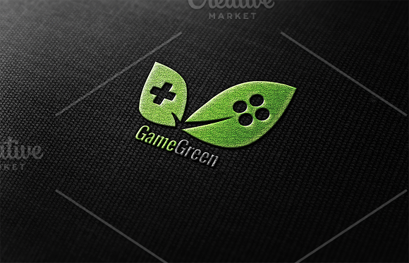 Game Green Logo Design in Logo Templates - product preview 3