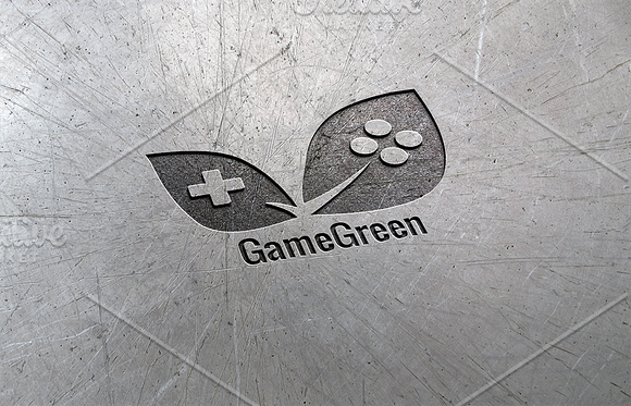 Game Green Logo Design in Logo Templates - product preview 4