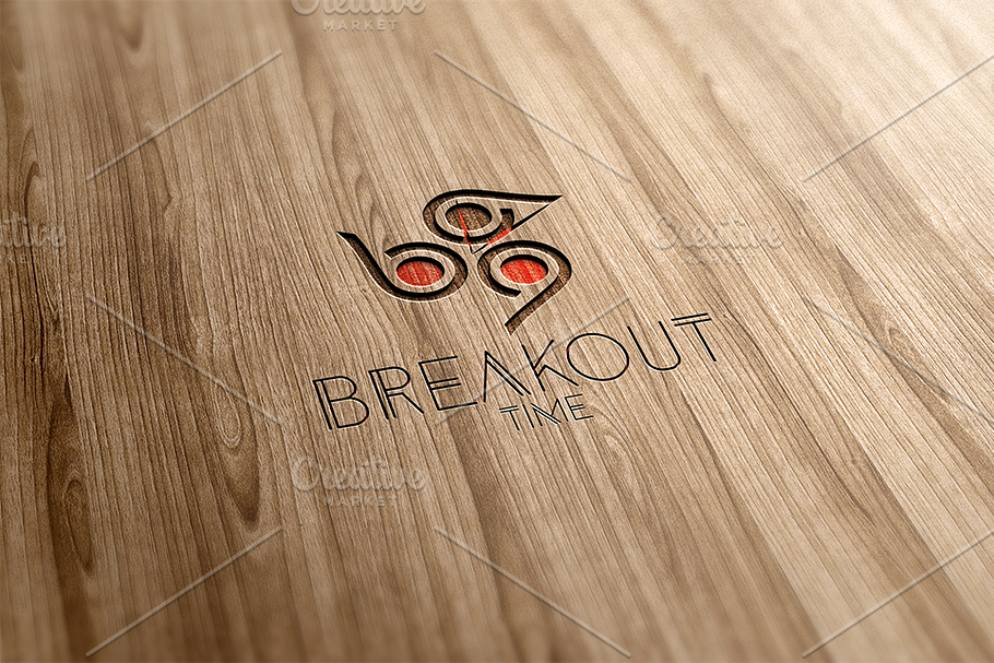 Breakout Time Logo Design in Logo Templates - product preview 8