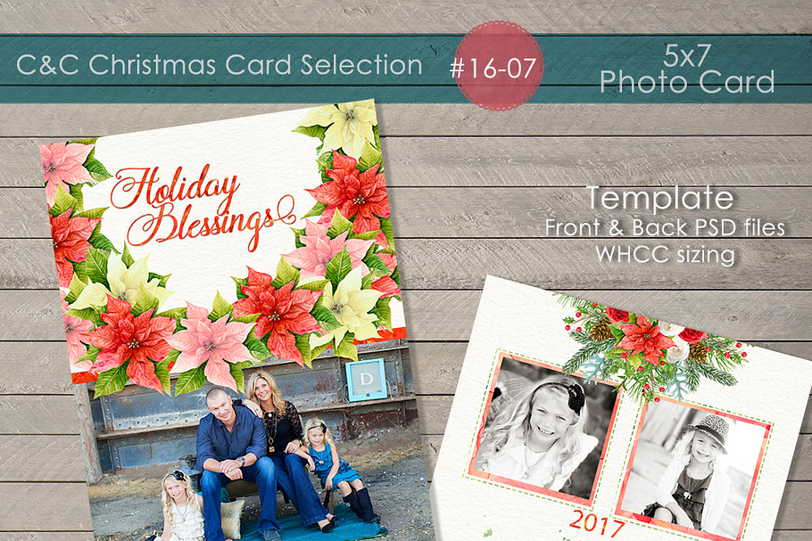 Christmas Photo Card Selection#16-07