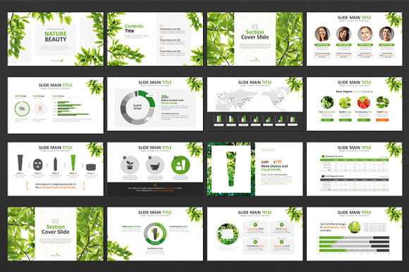 Nature Beauty PPT in PowerPoint Templates - product preview 1