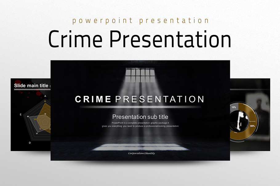 Crime Presentation  in Presentation Templates - product preview 8