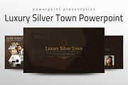 Luxury Silver Town Powerpoint