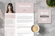 1 Page Blog Media Kit – The Big Shot
