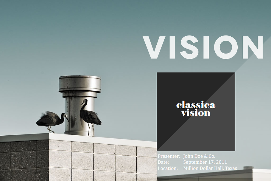 Classica Vision PowerPoint Template in PowerPoint Templates - product preview 8