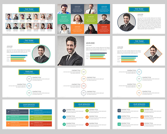 Biz Beast Powerpoint Template in PowerPoint Templates - product preview 2