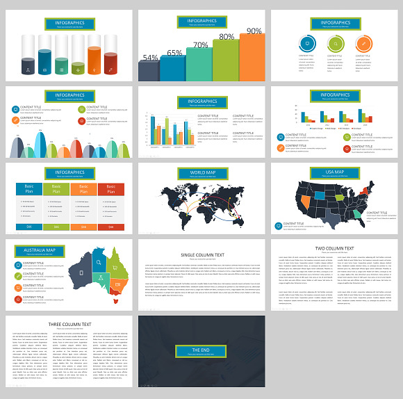 Biz Beast Powerpoint Template in PowerPoint Templates - product preview 9
