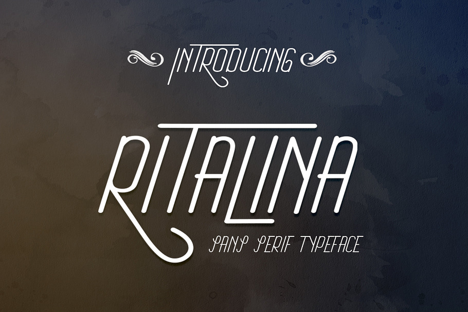 Ritalina Sans in Sans-Serif Fonts - product preview 8