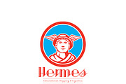 Hermes International Shipping Logo
