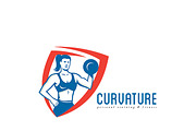 Curvature Personal Trainer Logo