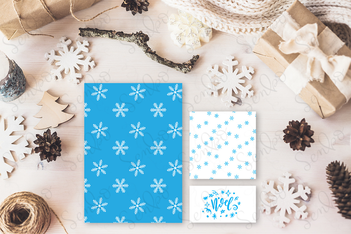 Styled cozy Chrismas mockup. in Print Mockups - product preview 8