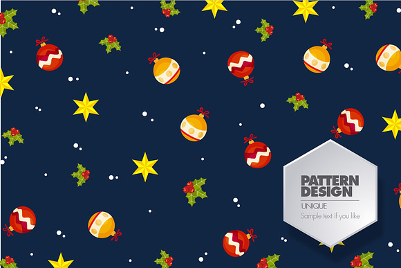 15 CHRISTMAS PATTERNS DESIGN SET in Patterns - product preview 1
