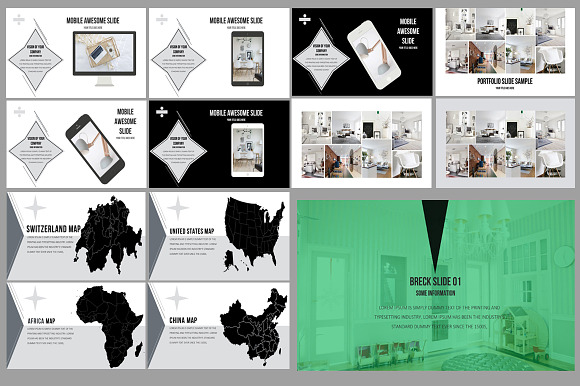 VENETO POWERPOINT PRESENTATION in PowerPoint Templates - product preview 6