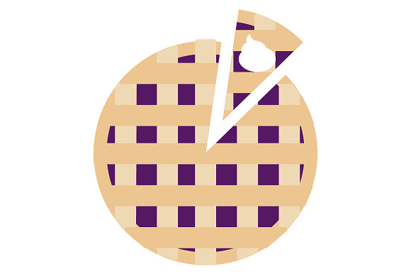 Vector Thanksgiving Pies in Thanksgiving Icons - product preview 3