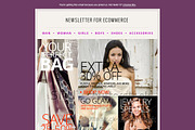 Fashion Ecommerce Newsletter PSD - 2