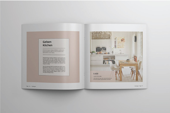 Square Catalogue Template Vol.I in Brochure Templates - product preview 5