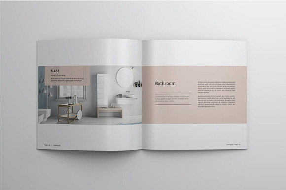 Square Catalogue Template Vol.I in Brochure Templates - product preview 6