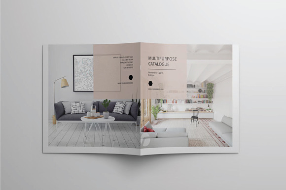 Square Catalogue Template Vol.I in Brochure Templates - product preview 7