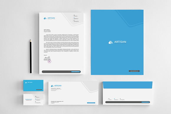 Corporate Identity Bundle in Stationery Templates - product preview 1