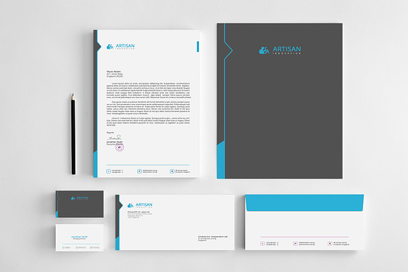 Corporate Identity Bundle in Stationery Templates - product preview 2
