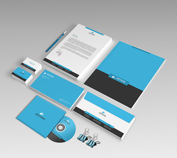 Corporate Identity Bundle in Stationery Templates - product preview 5