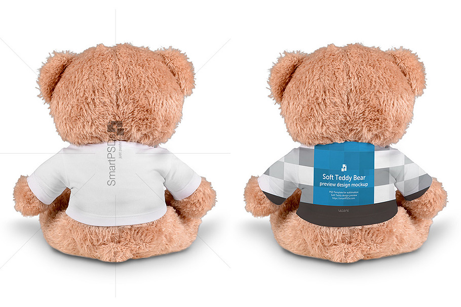 Teddy Bear Dress Design Mockup in Product Mockups - product preview 8